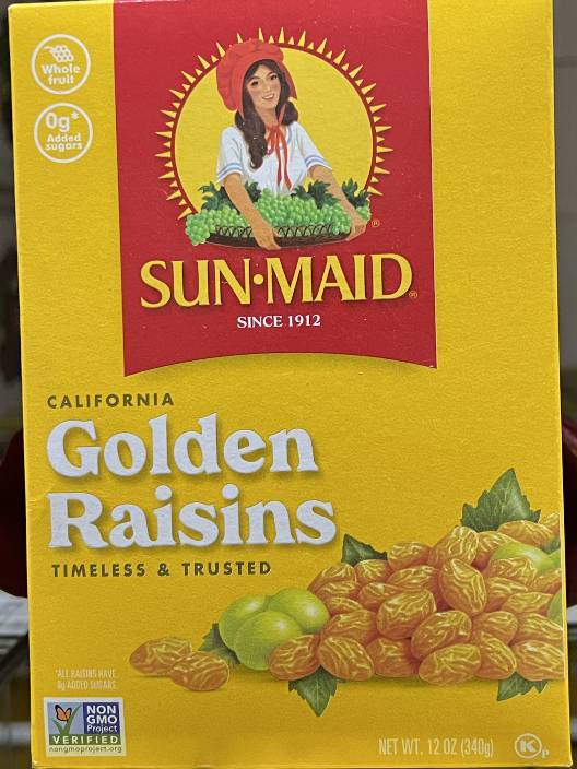 Sun Maid - Golden Raisin - 12 Oz