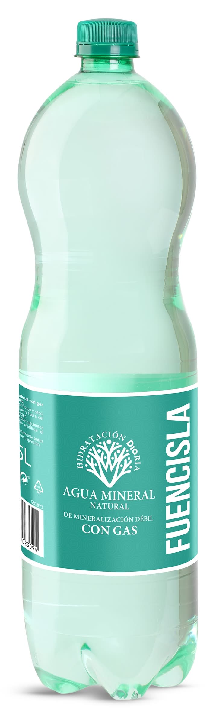 Agua Mineral Con Gas Dia Botella 1.5 L