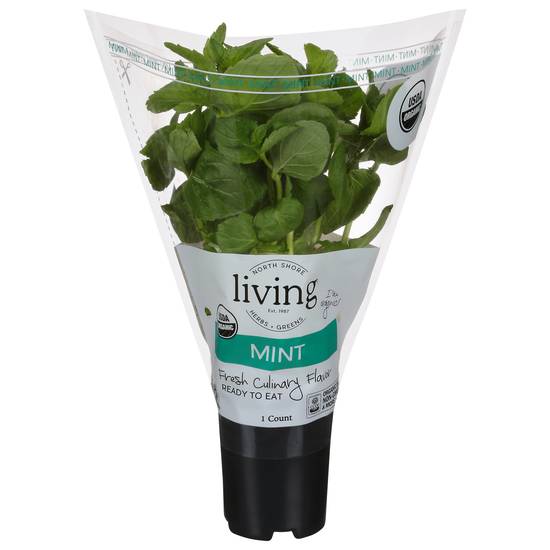 North Shore Living Organic Mint (1 ct)