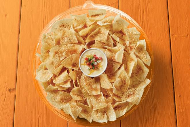 Chips & Queso Party Tray