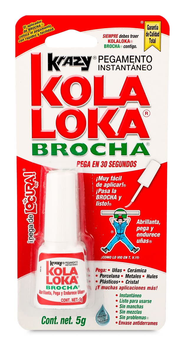 Kola Loka · Pegamento instantáneo con brocha (5 g)