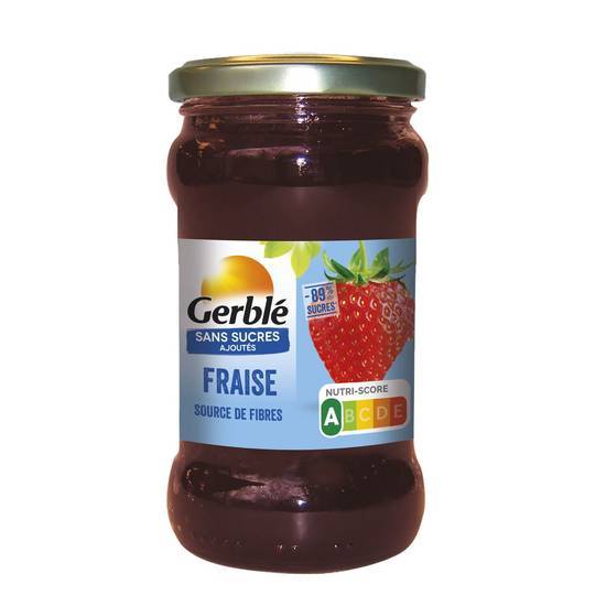 Gerblé - Confiture sans sucres ajoutés (fraise )