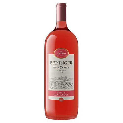 Beringer Main and Vine White Zinfandel Wine (1.5 L)