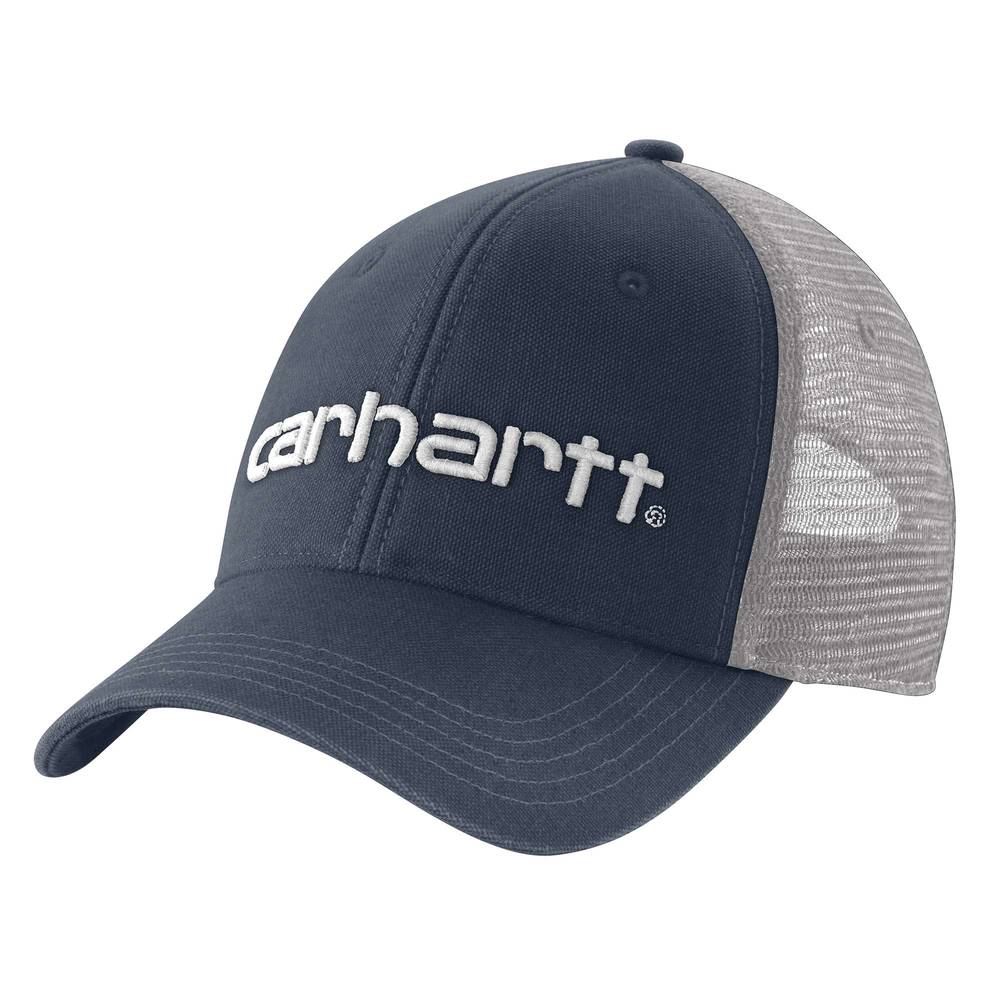 Carhartt Men's Navy/White Cotton Baseball Cap | 101195-408OS