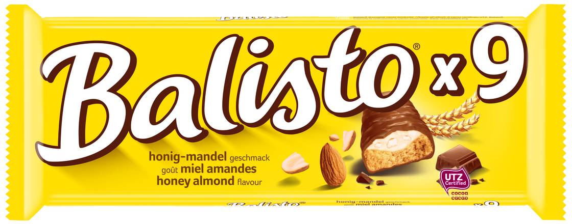 Balisto - Barres chocolat (miel amandes)