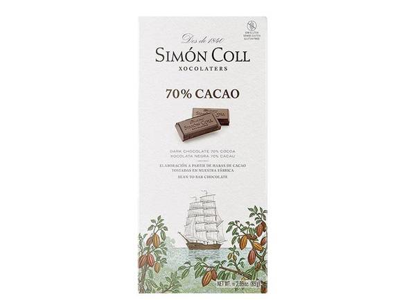 Barrita Chocolate 70% Cacau 25g