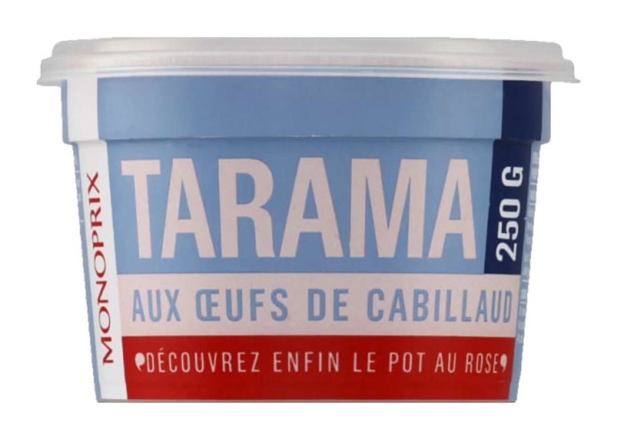 Monoprix - Tarama aux oeufs de cabillaud (250g)