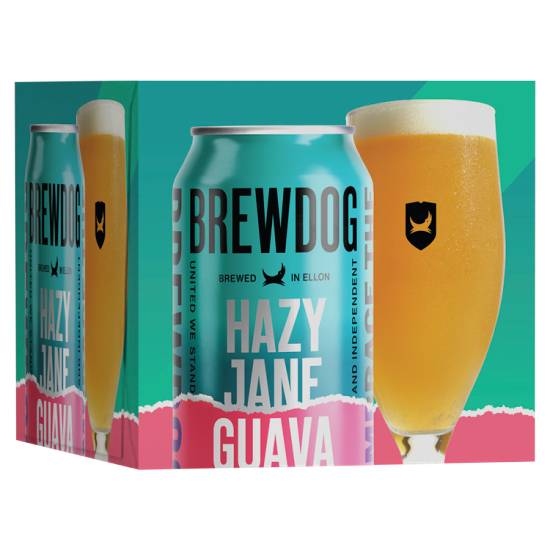 Brewdog Hazy Jane Guava New England Ipa 4 X 330ml