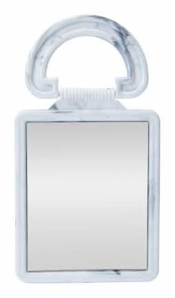 Large Handle Mirror White