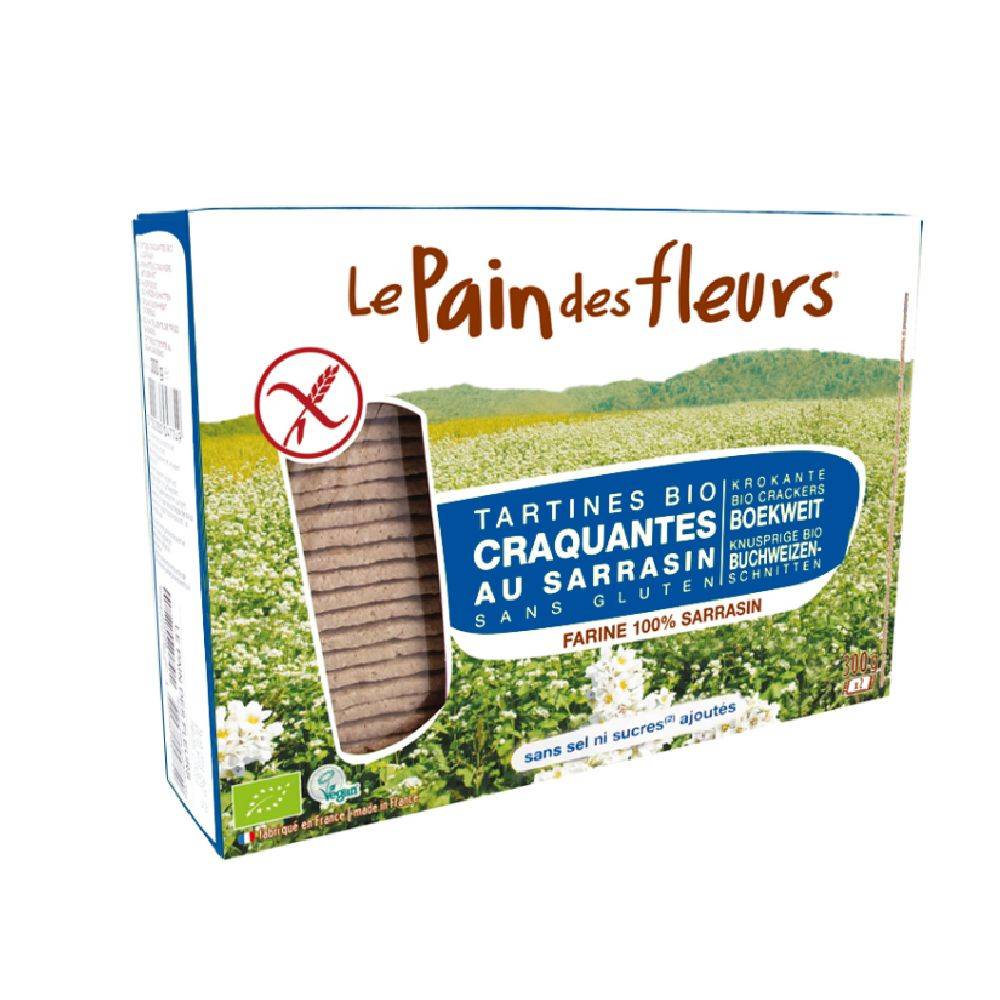 Pain des fleurs sans sel 300g - PAIN DES FLEURS - BIO