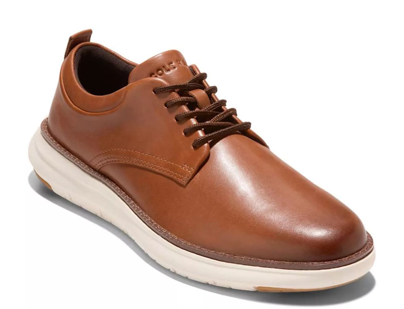 Cole Haan Grand Remix Plain Toe Oxford (British Tan Medium - 10.5)