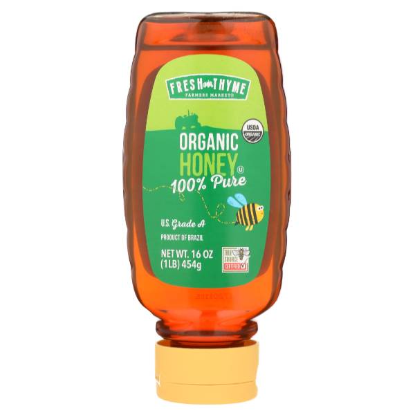 Fresh Thyme 100% Pure Organic Honey