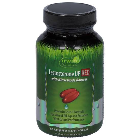 Irwin Naturals Testosterone Up Red Liquid Softgels (32 ct)