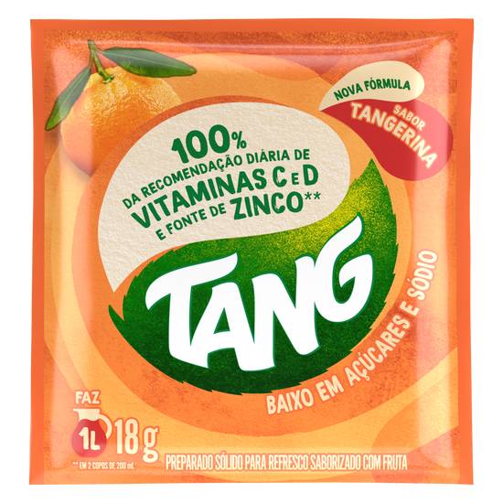 Tang refresco em pó sabor tangerina (18 g)