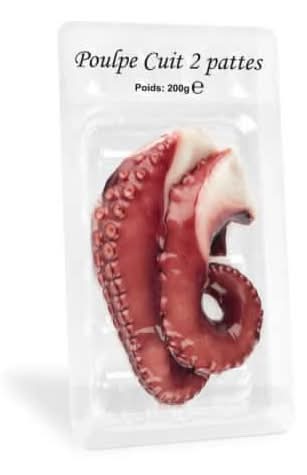 Mericq Tentacules Pouple Cuit 2 Pattes Le Sachet De 200G