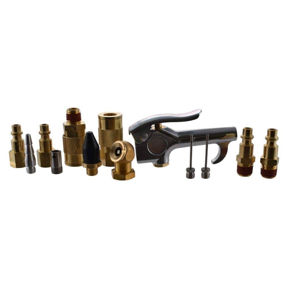 Husky 13-Piece Brass Air-Compressor Accessory Kit