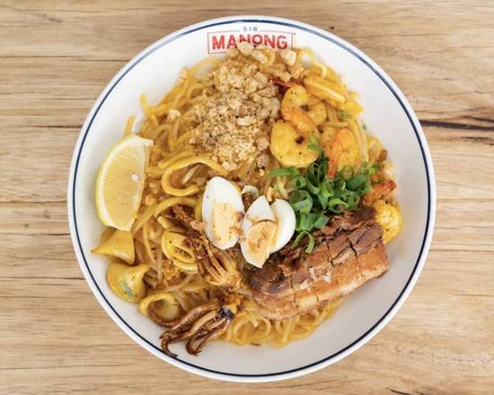 Pork and Prawn Bisque Rice Noodle (Palabok)