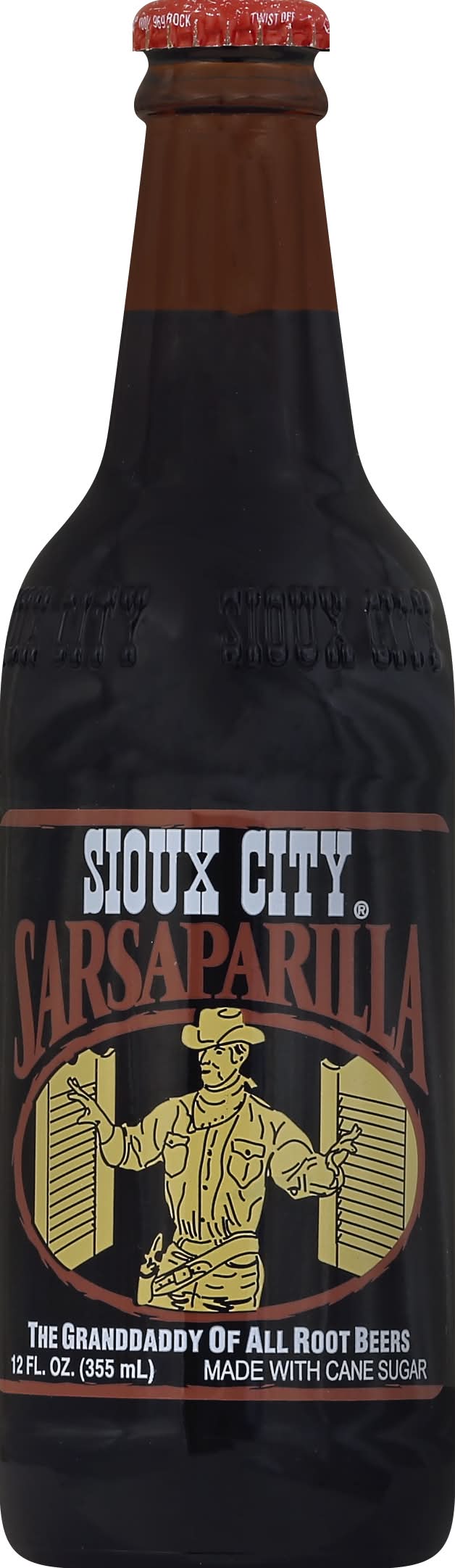 Sioux City The Granddaddy Of All Root Beer, Sarsaparilla (12 fl oz)