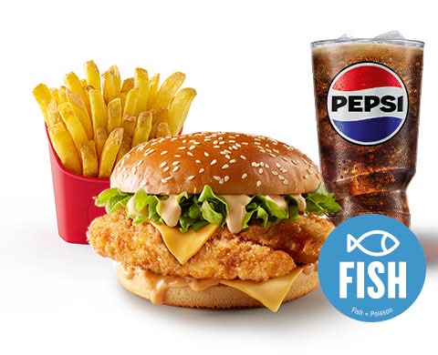 Menu Colonel Original Fish