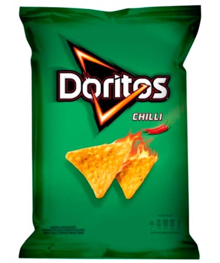 Doritos - Snack de milho com sabor chilli, 140g