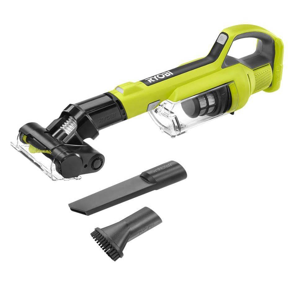 Ryobi One+ 18v Cordless Hand Vacuum With Powered Brush