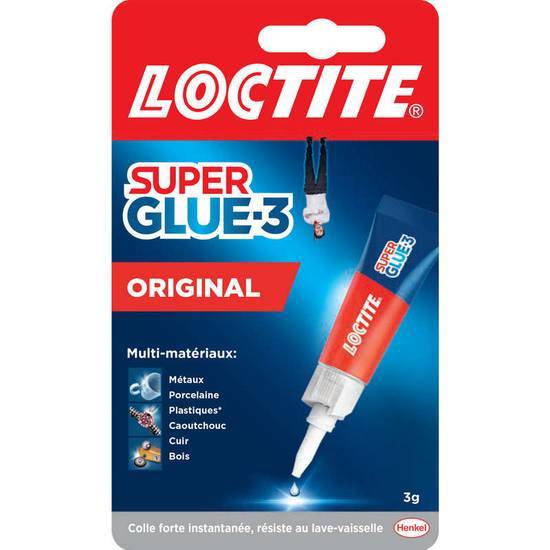Loctite Super glue 3 liquide 3g