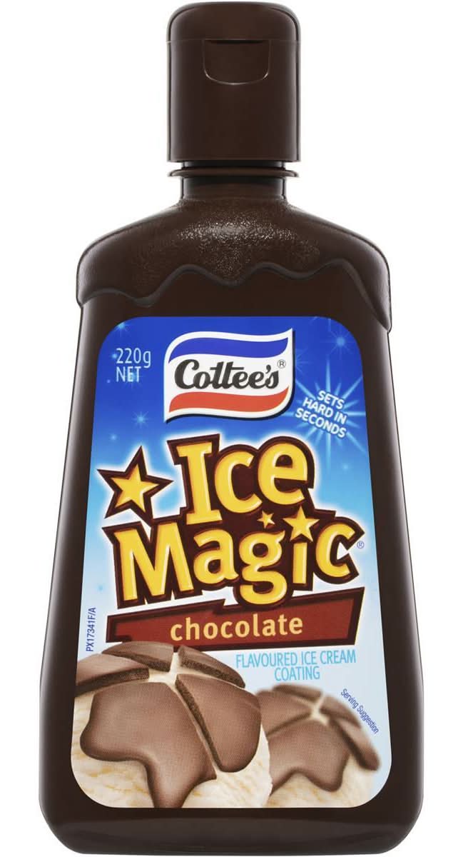 Cottee's Ice Magic Chocolate Ice Cream Topping 220g