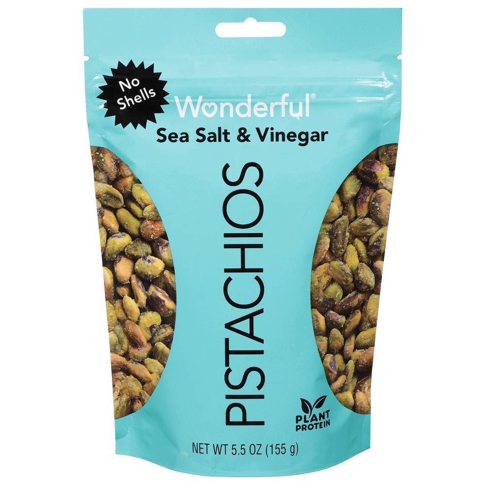 Wonderful No Shells Sea Salt & Vinegar Pistachios