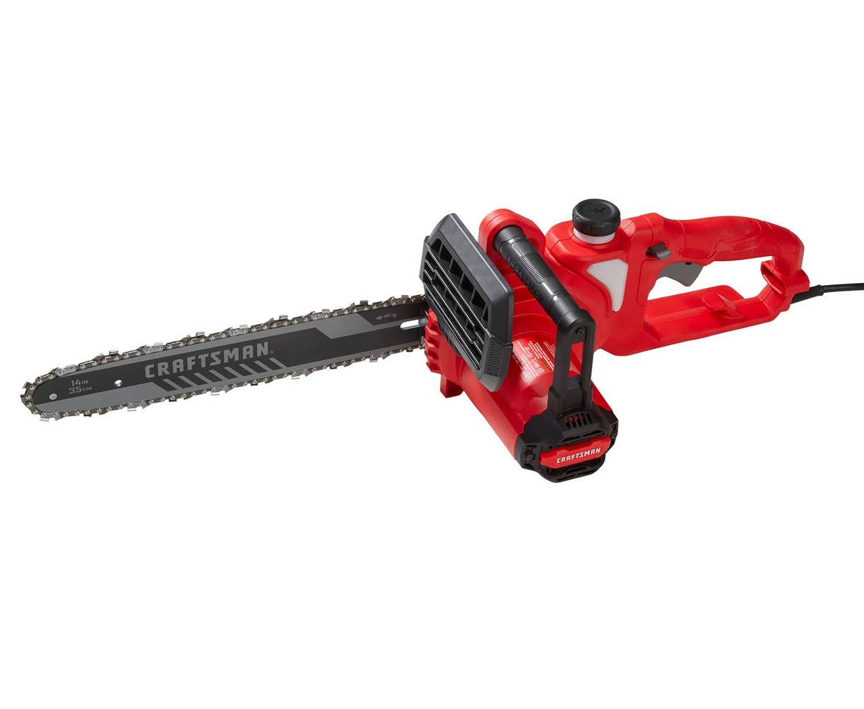 CRAFTSMAN 14-in Corded Electric 8 Amp Chainsaw | CMECS614