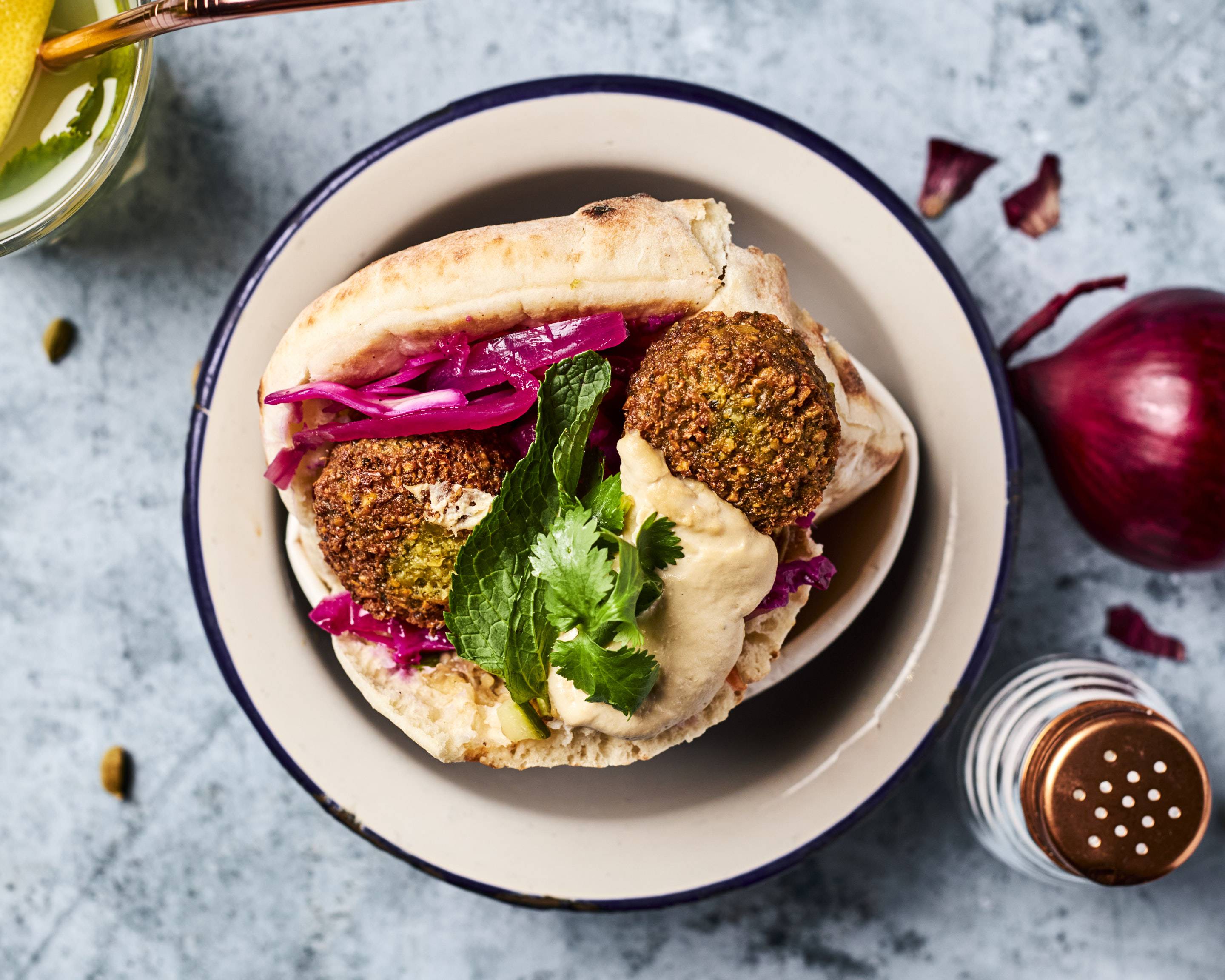Pita Falafels (vg)