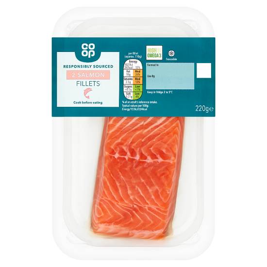 Co-op Salmon Fillets (220g)