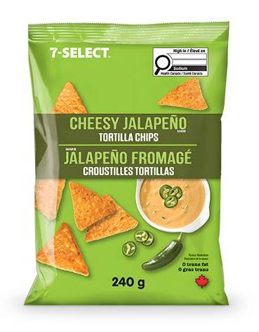 7-Select Cheesy Jalapeno Tortillas 240g