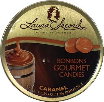 Laura Secord Bonbons Gourmet Candies, Caramel (150 g)