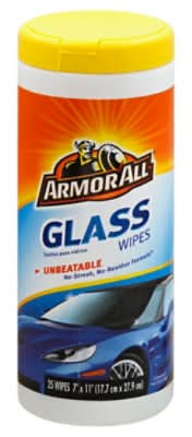 Armor All Wipes Glass - 25 Count