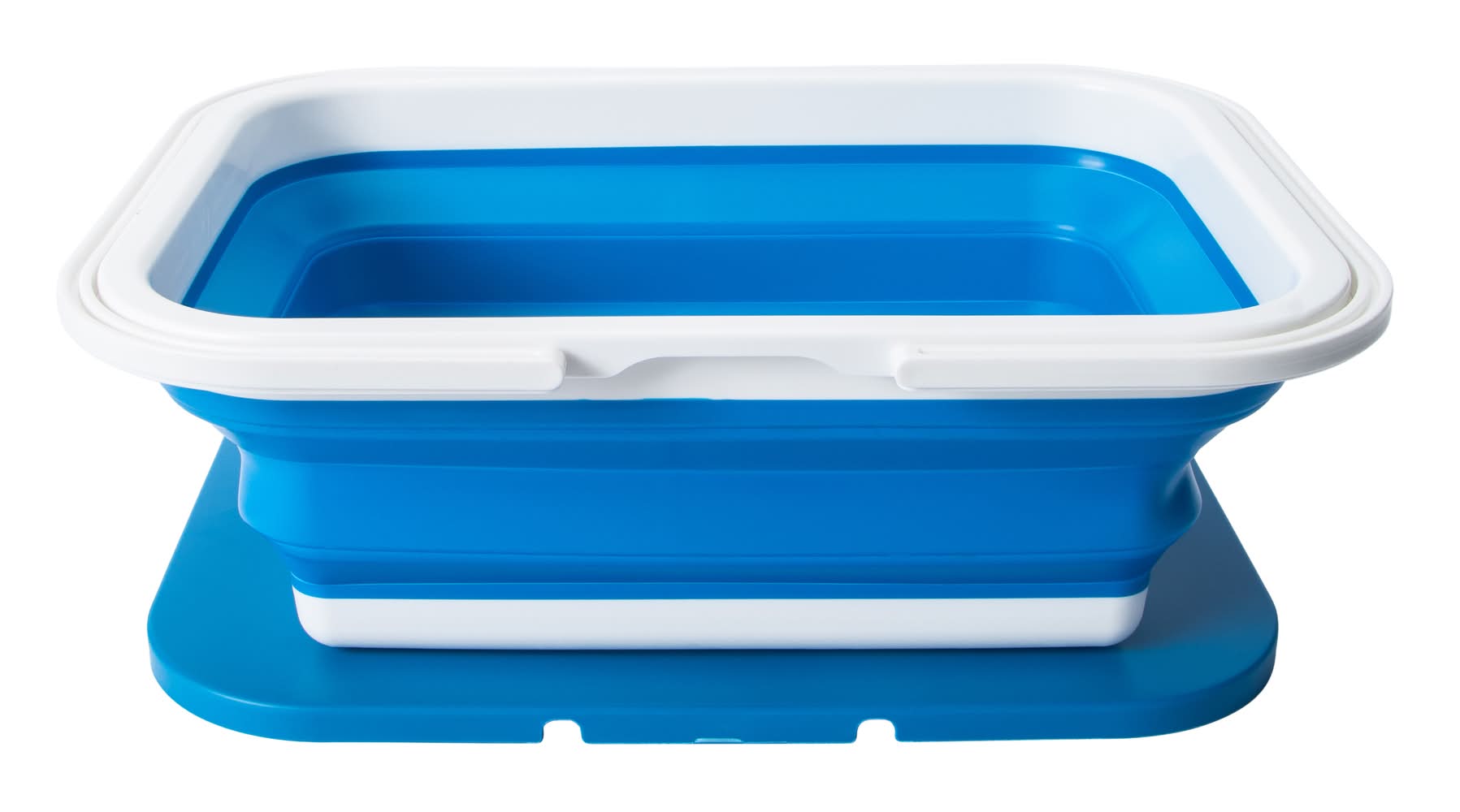 Modern Décor Collapsible Basket Blue