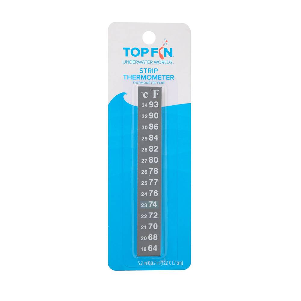 Top Fin Large Strip Thermometer (Size: Large)