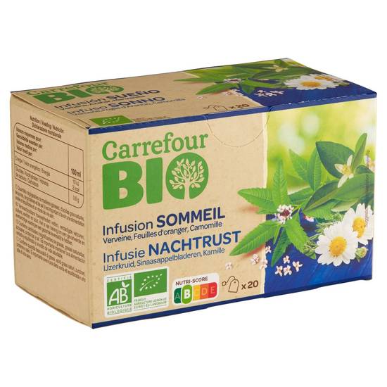 Carrefour Bio Infusion Sommeil 20 Sachets 1.5 g