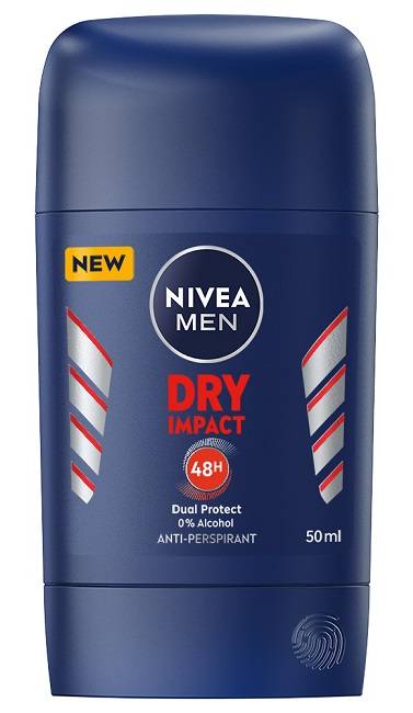 妮維雅男士止汗爽身乳膏 Pro升級版-乾適活力50ml