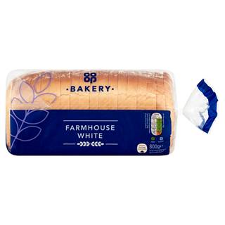 Co-op Bakery Farmhouse White 800g (Co-op Member Price £0.76 *T&Cs apply)