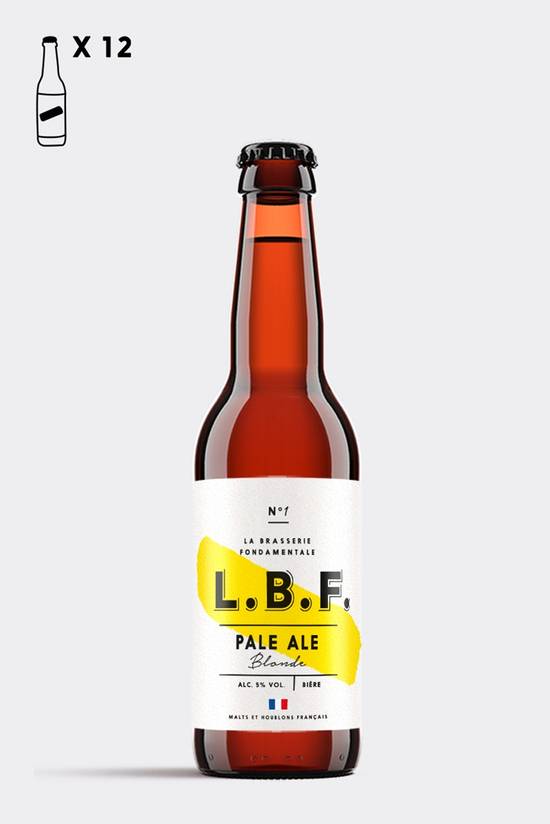 Bière blonde (alcool 5%) LBF 33cl