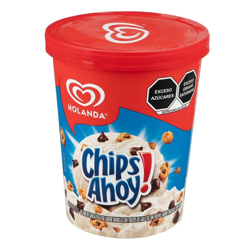 Helado Holanda Chips Ahoy 900Ml