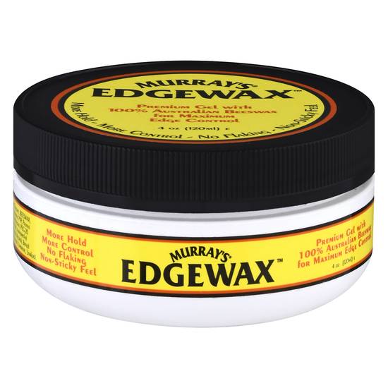 Murray's Edgewax Gel 100% Australian Beeswax Maximum Edge Control 0.5oz -  Yellow
