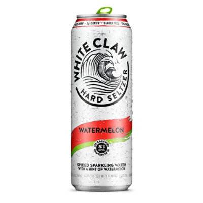 White Claw Hard Seltzer, Watermelon (19.2 fl oz)