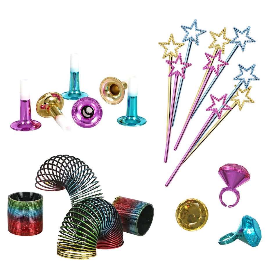 Assorted Party Favors/Accessories, 4-ct. Packs