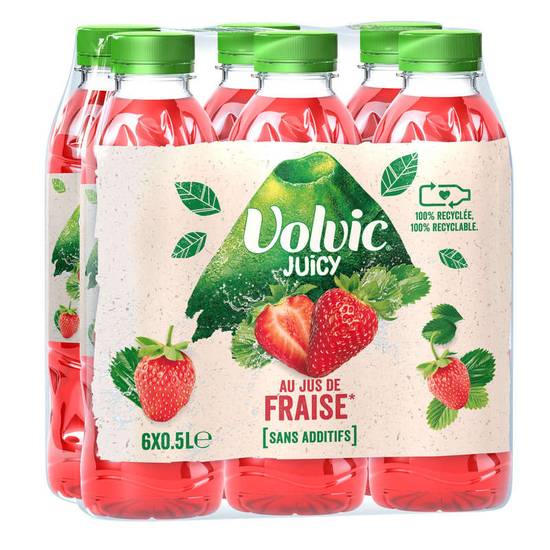 Eau arômatisée - Fraise - Juicy