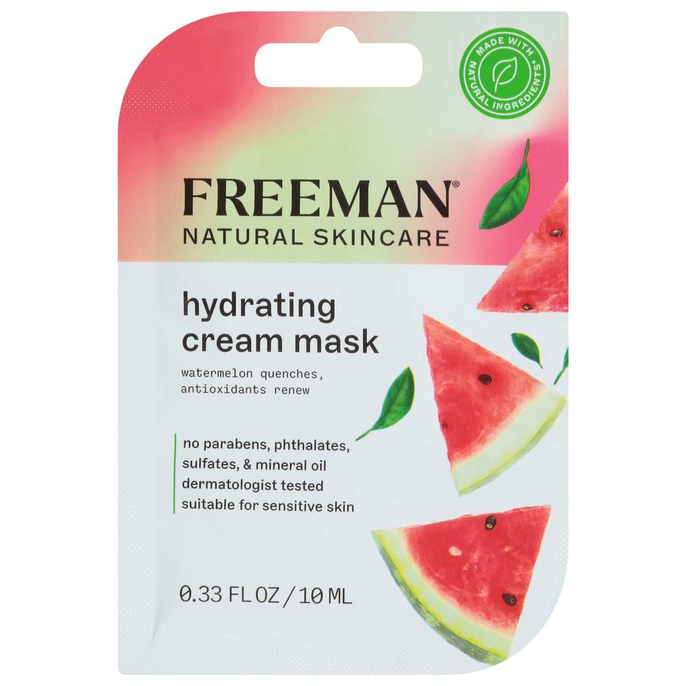 Freeman Hydrating Watermelon Cream Mask