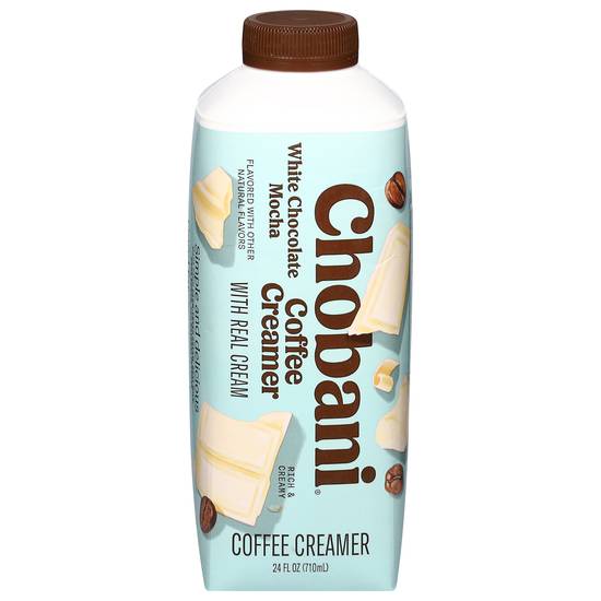 Chobani Coffee Creamer With Real Cream (white chocolate mocha)
