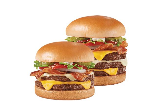 Bacon Two Cheese Deluxe Signature Stackburger™