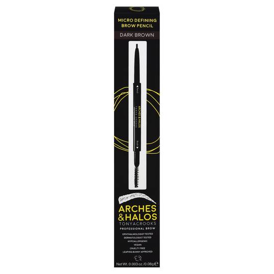 Arches & Halos Micro Defining Dark Brown Brow Pencil