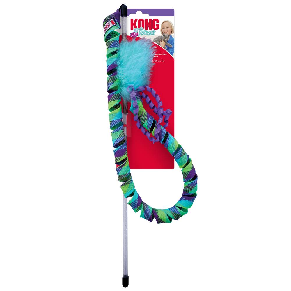 KONG Teaser Curlz Cat Toy